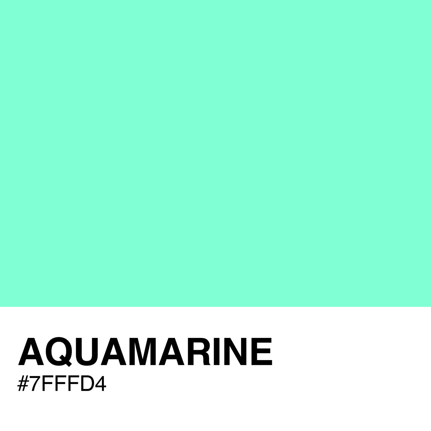 7FFFD4-AQUAMARINE