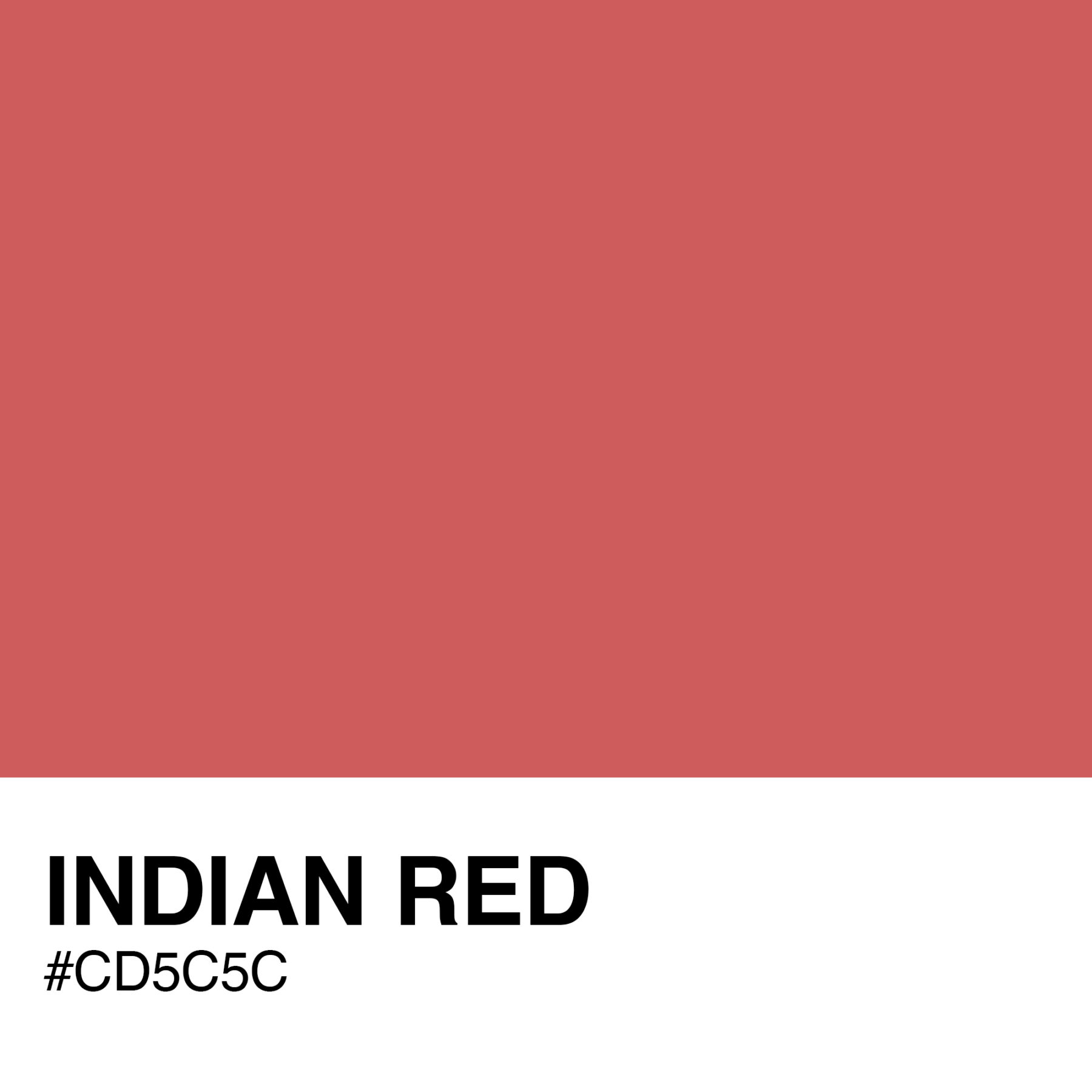 CD5C5C-INDIAN-RED