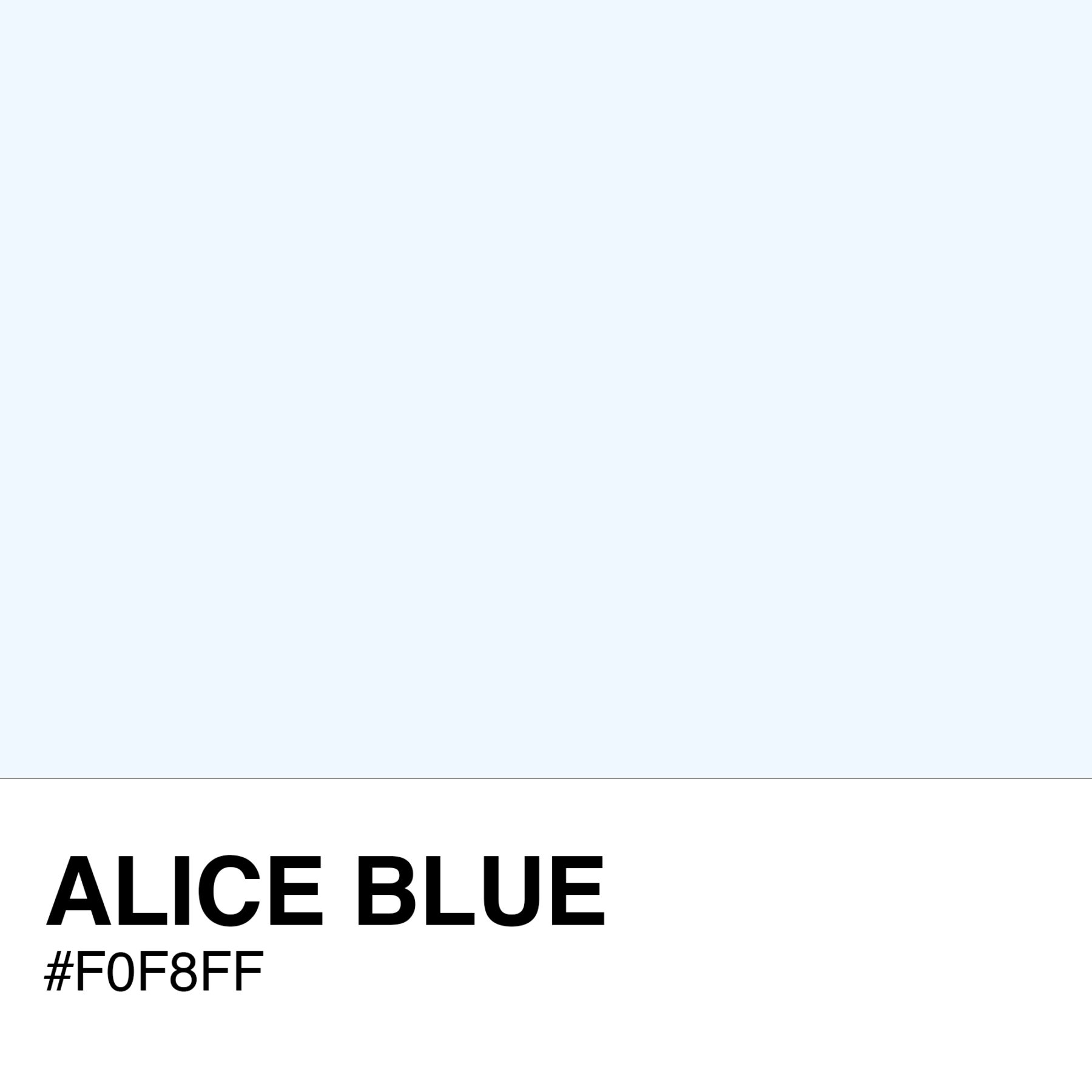 F0F8FF-ALICE-BLUE