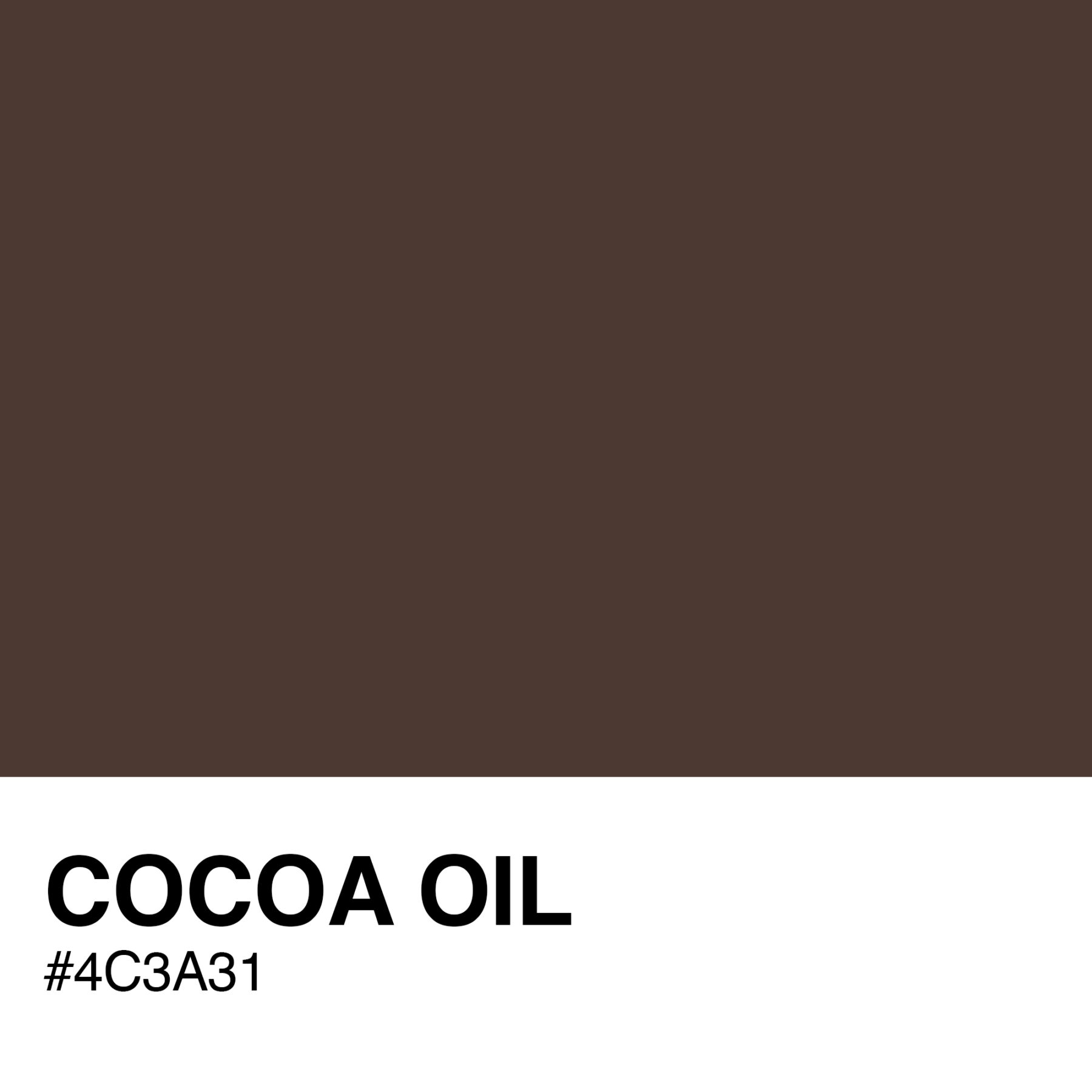 4C3A31-COCOA-OIL