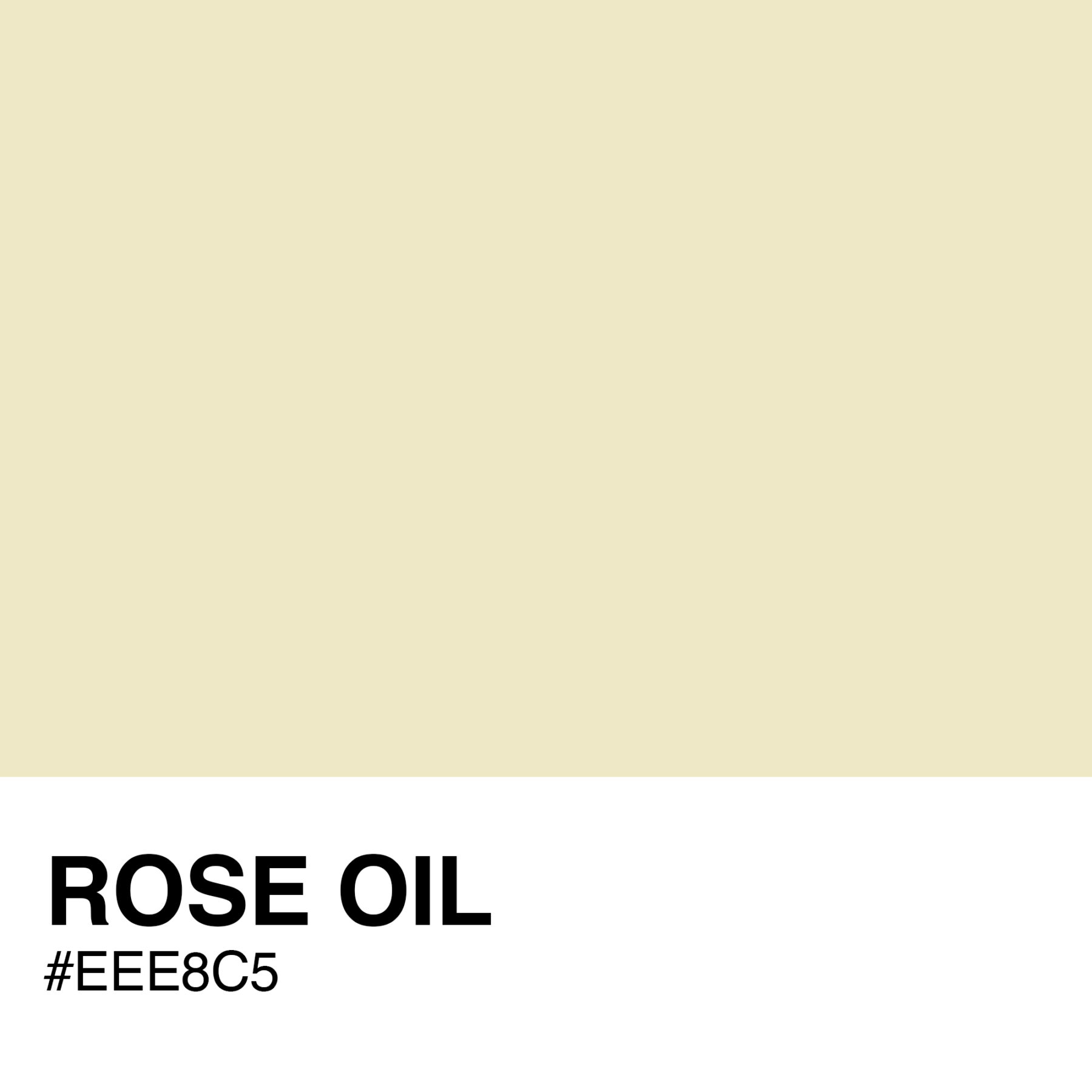 EEE8C5-ROSE-OIL