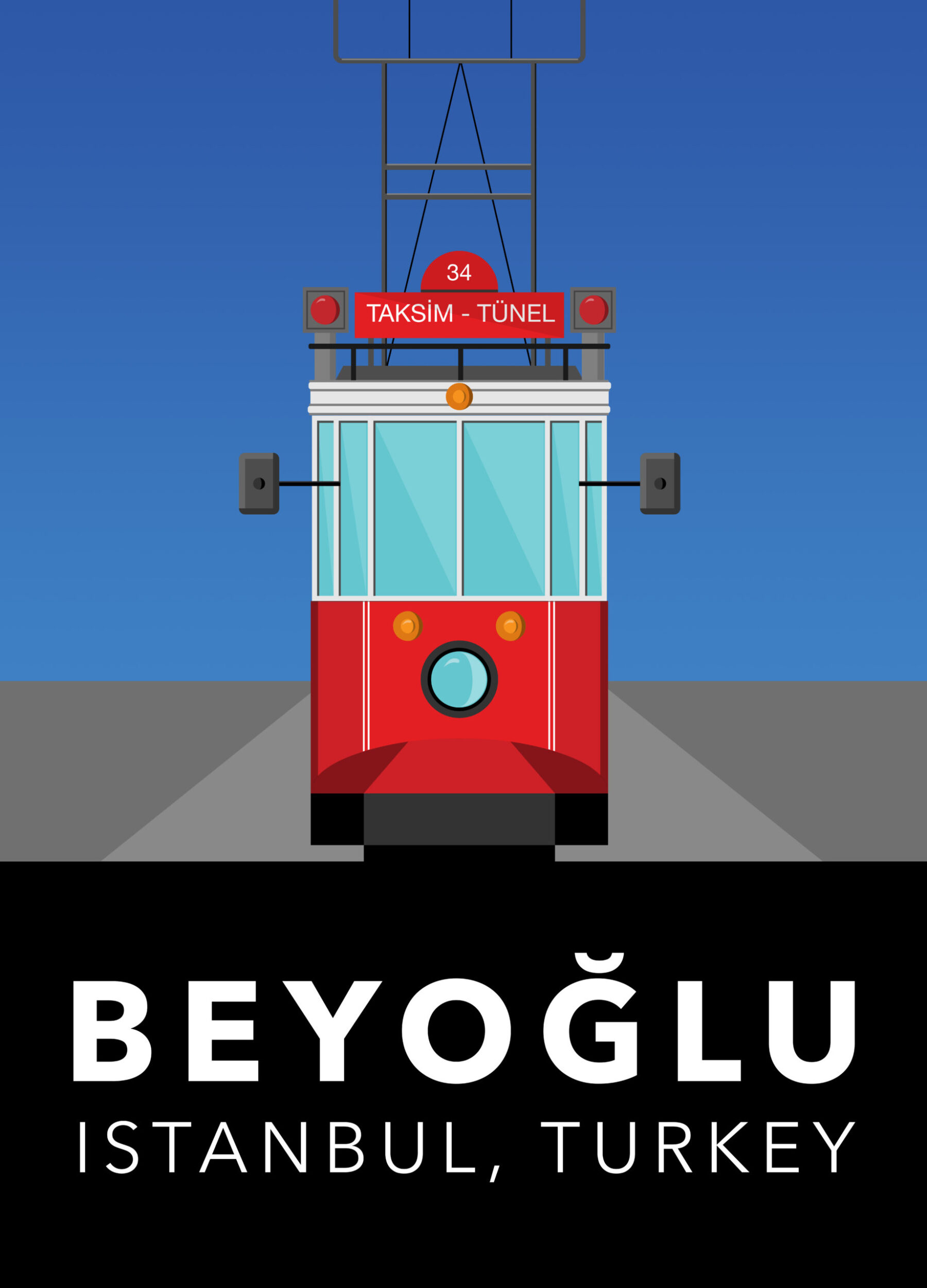 beyoglu-tram-poster