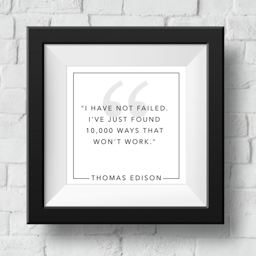 failure-thomas-edison-framed