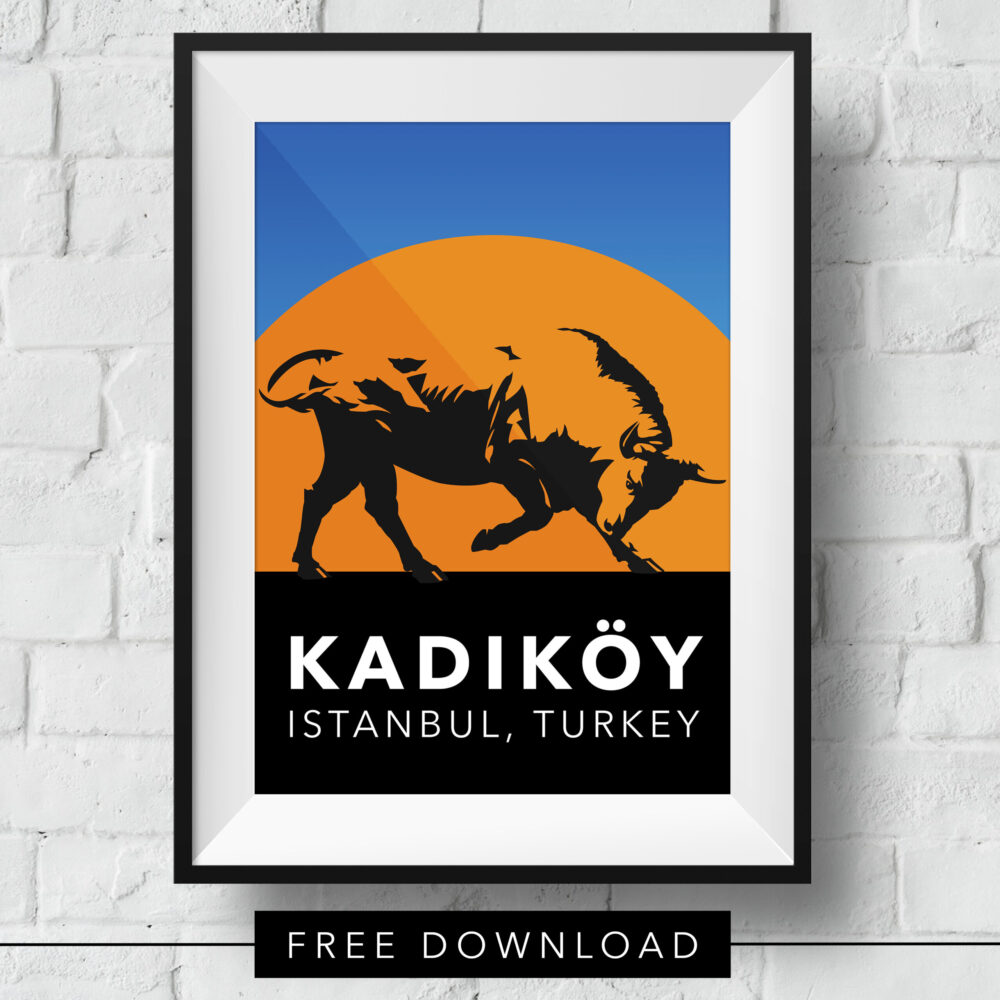 kadikoy-bull-poster-free-download
