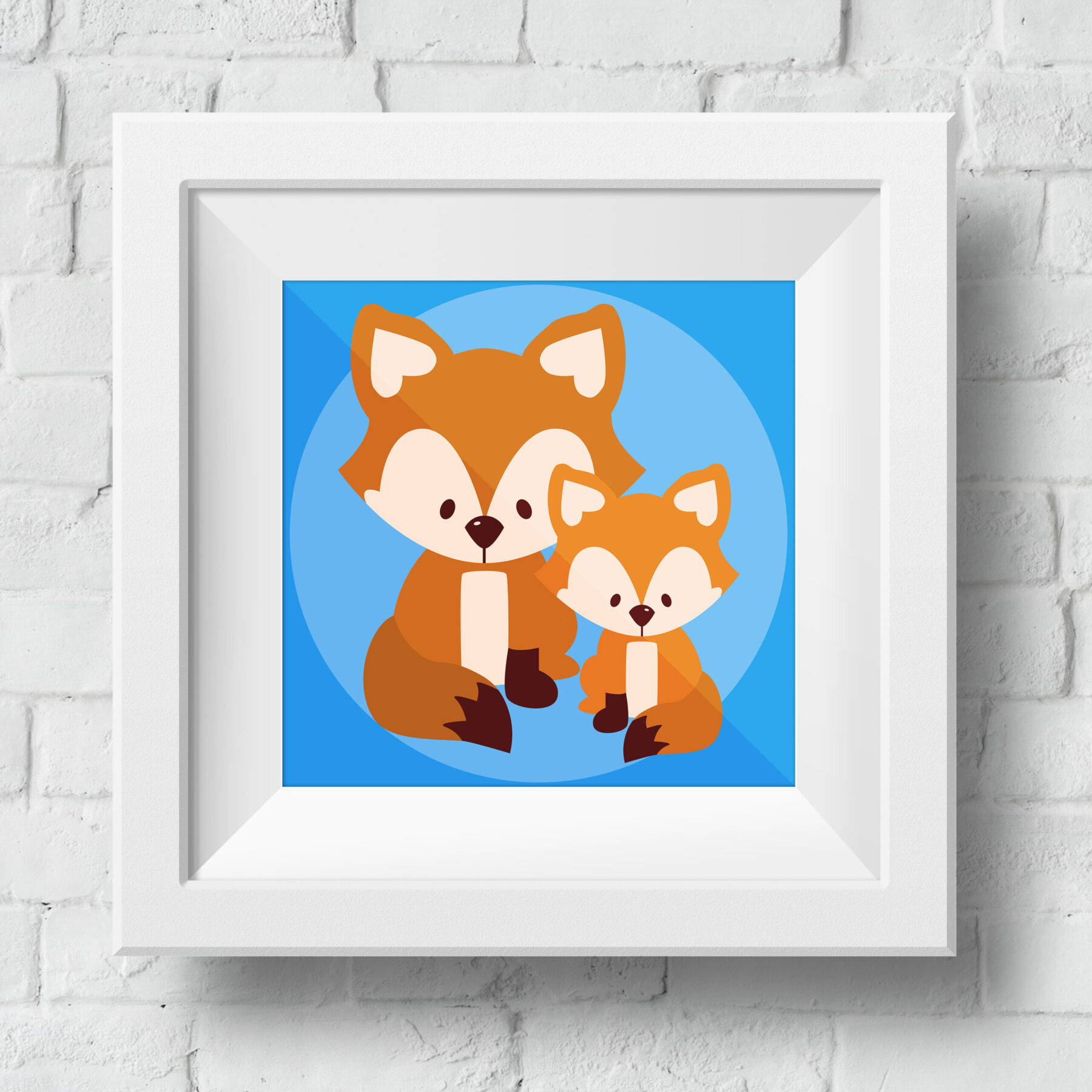 baby-fox-framed