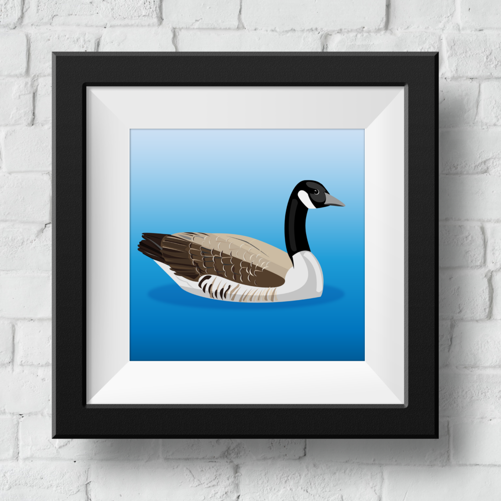 canadian-goose-framed