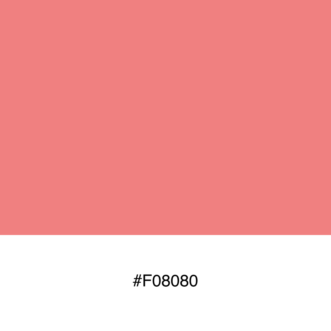 Jason B Graham | #F08080 Color Swatch