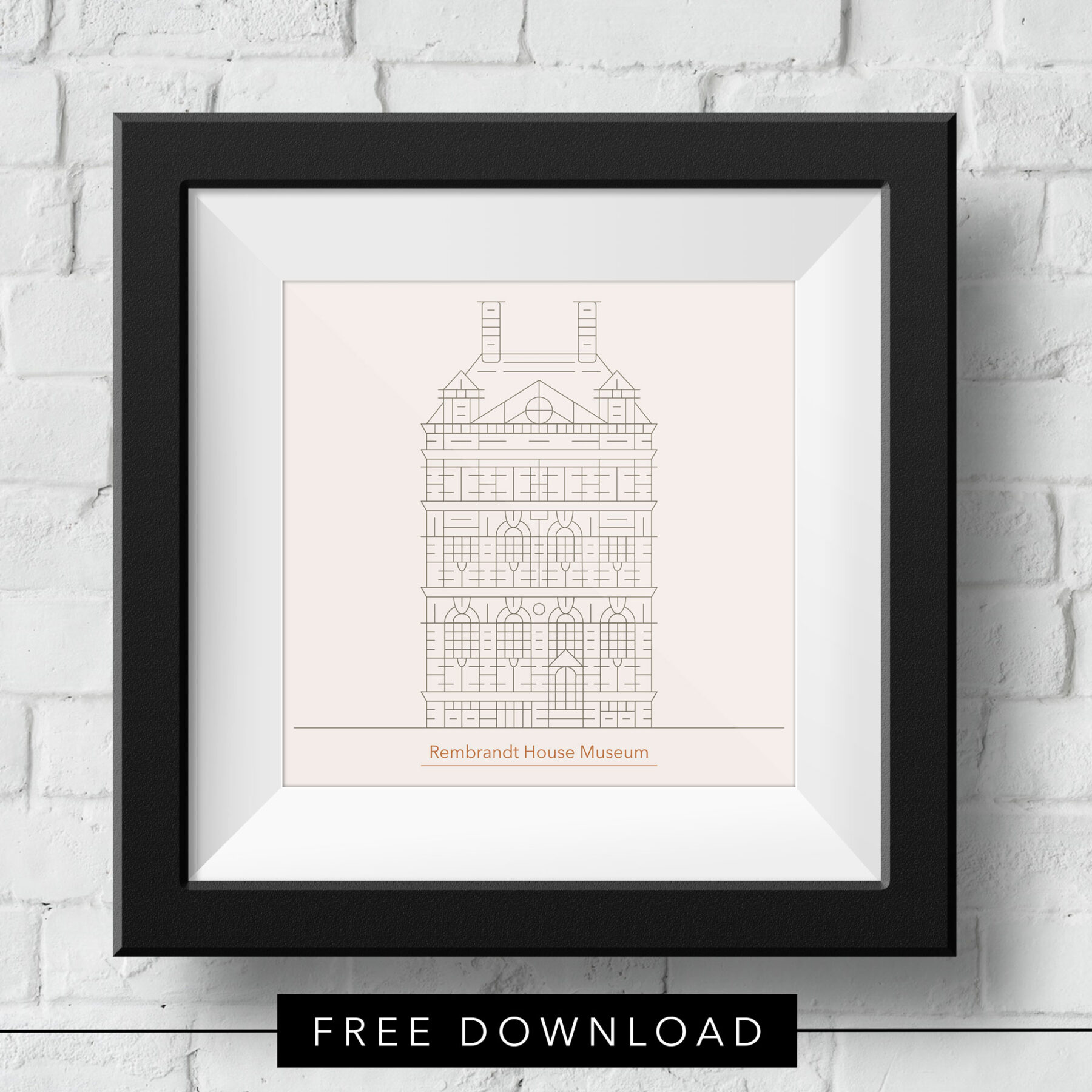 vector-rembrandt-house-free-download