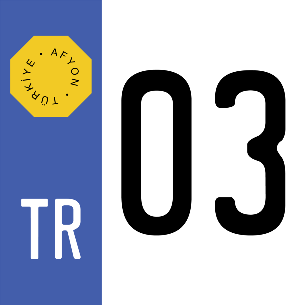 turkish-license-plate-03-afyon-province